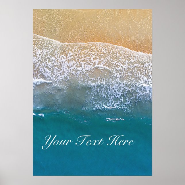 One with the Beach Poster (Front)