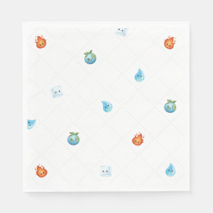 ONE With The Elements First Birthday Napkin