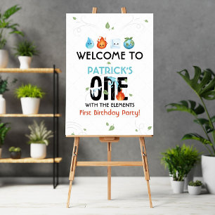 ONE With The Elements Welcome Sign