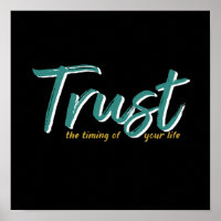 One Word That Say Trust Inspirational Quote