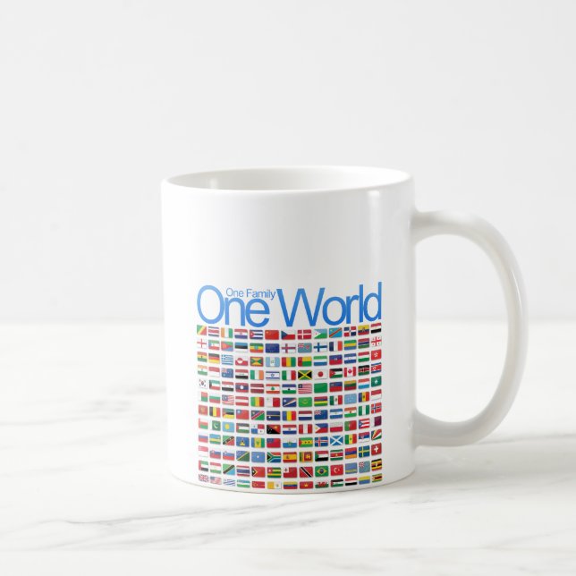 One World Coffee Mug (Right)