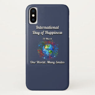 One World Many Smiles. Day of Happiness. Case-Mate iPhone Case