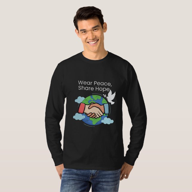 One World, One Peace, One Hope T-Shirt (Front Full)