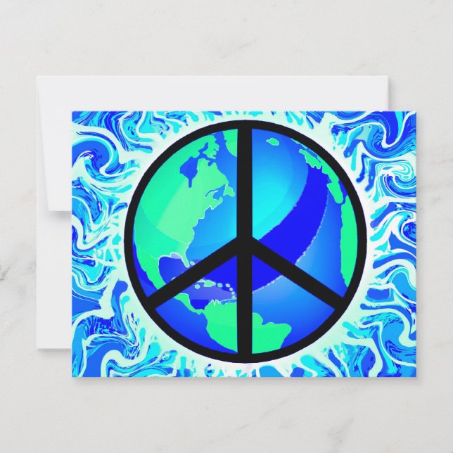 One World Peace Sign (Front)