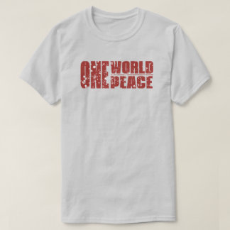 One World Peace T Shirt