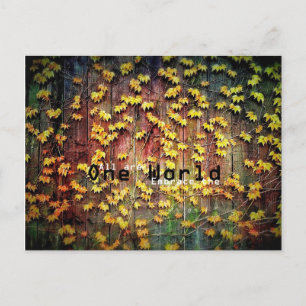 One World! Postcard