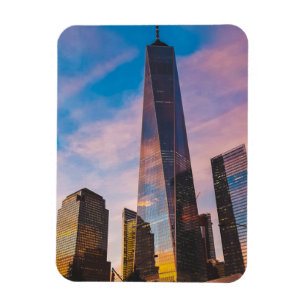 One World Tower Landmark 1 World Trade Centre Pla Magnet