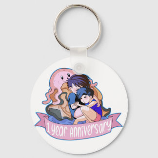 One Year Anniversary Keychain