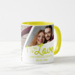 One Year Of Love Multi Photo Collage Anniversary Mug<br><div class="desc">One Year Of Love Multi Photo Collage Anniversary Mug . Celebrate a year of love with our One Year Of Love Multi Photo Collage Anniversary Mug! This beautifully designed ceramic mug is a heartfelt gift, featuring a customisable collage of your favourite memories together over the past year. Each sip will...</div>