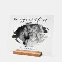 One Year of Us First Wedding Anniversary