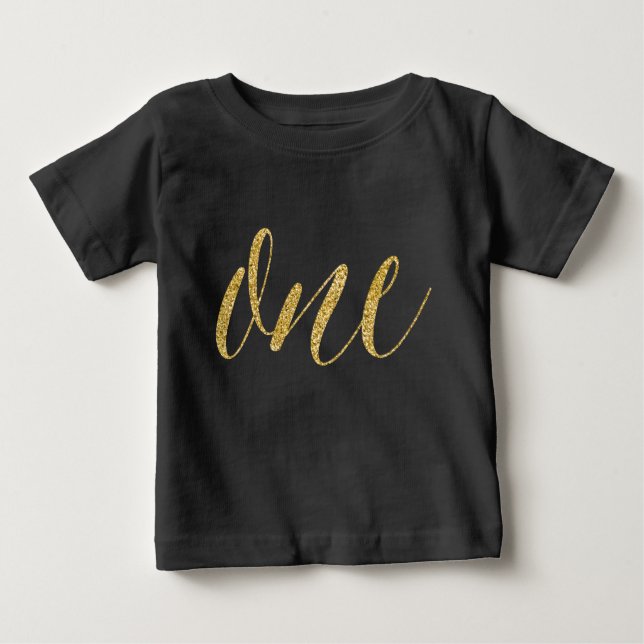 One Year Old Baby T-Shirt (Front)