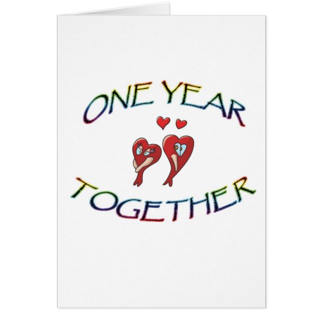 ONE YEAR TOGETHER (Front)
