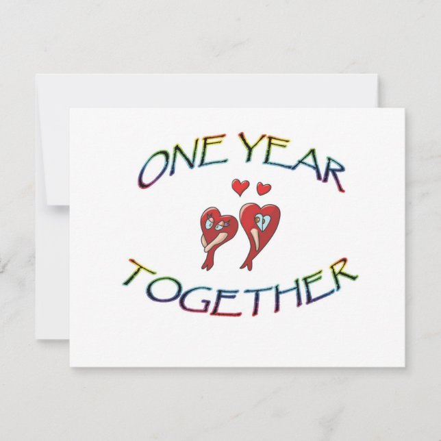 ONE YEAR TOGETHER (Front)