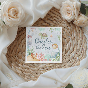 Oneder the Sea Birthday Napkins