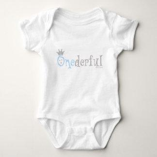 ONEderful BABY (blue) Baby Bodysuit