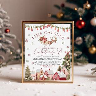 ONEderful Christmas Time Capsule Sign
