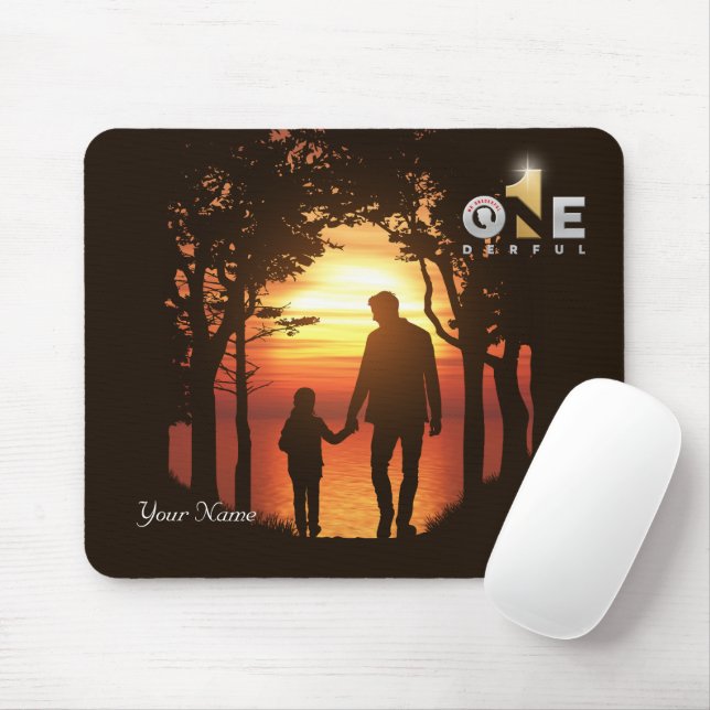 Onederful Parents' Day | Father's day -  Mouse Pad (With Mouse)