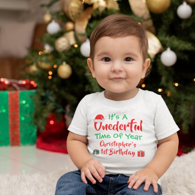 Onederful Year 1st Birthday Baby T-Shirt (Creator Uploaded)
