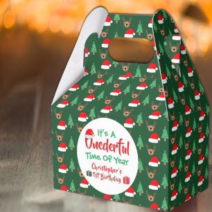 Onederful Year 1st Birthday Favour Box