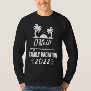 O'NEILL Family Vacation Tropical Group Trip Beach T-Shirt