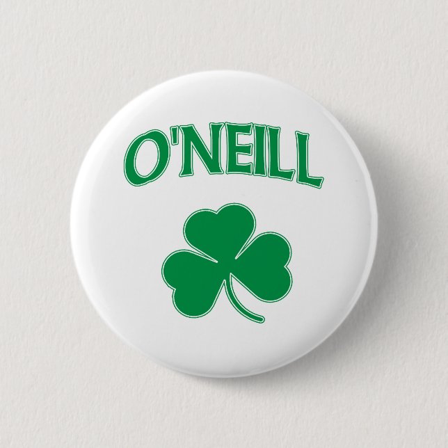 O'Neill Irish 6 Cm Round Badge (Front)