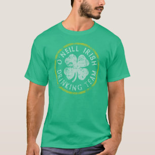 O'Neill Irish Drinking Team t shirt