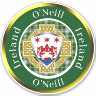 O'Neill Irish Shield/Celtic Cross Personalised