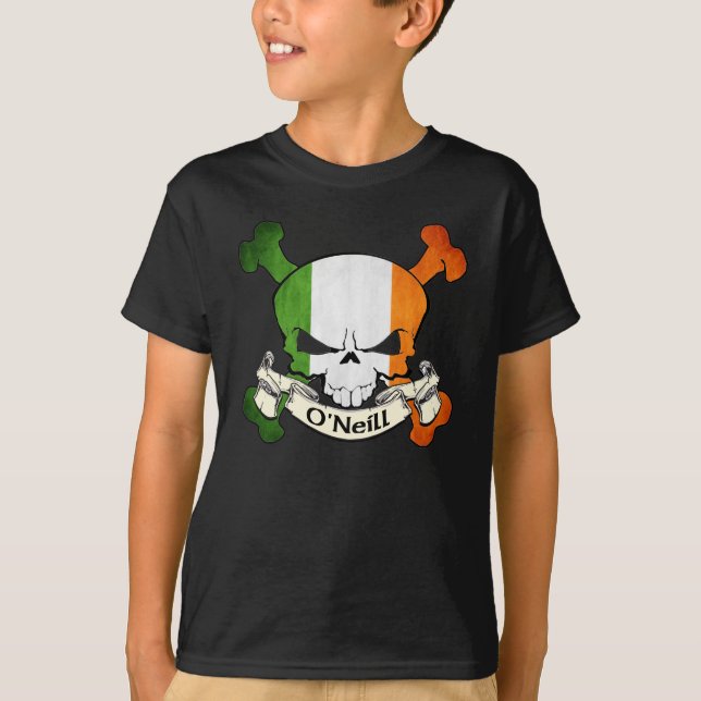 O'Neill Irish Skull T-Shirt (Front)