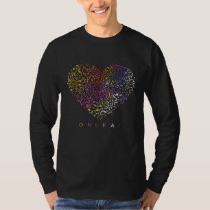Onekai Hawaii Hawaiian Surf And Island Wear Heart T-Shirt