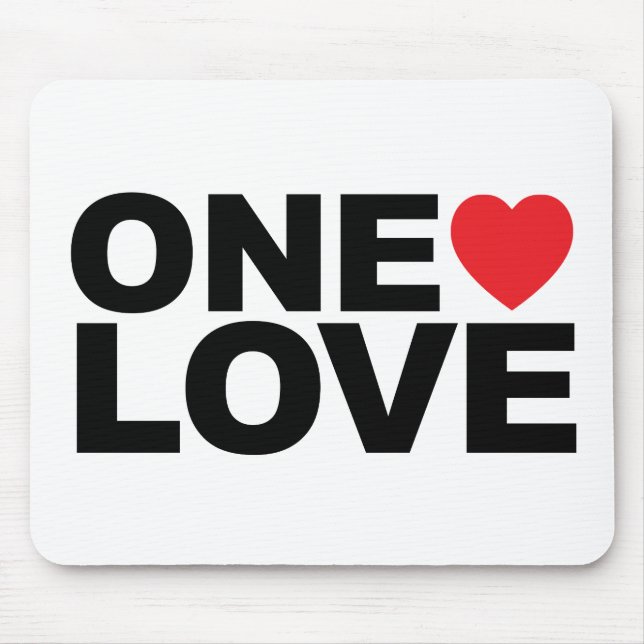 OneLove Logo Mouse Pad (Front)