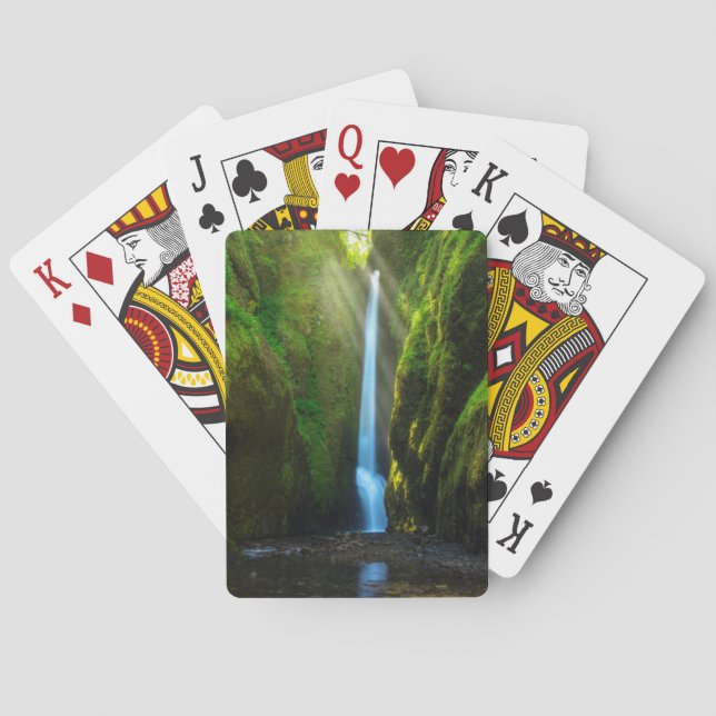 Oneonta Falls Playing Cards (Back)