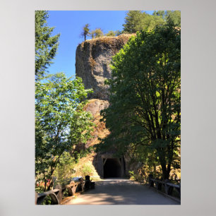 Oneonta Gorge Tunnel, OR Poster