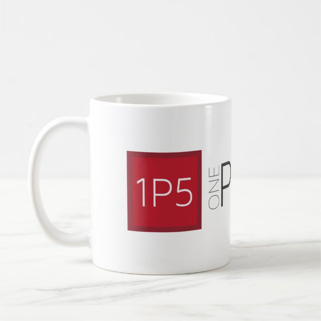 OnePeterFive Standard Mug (Left)