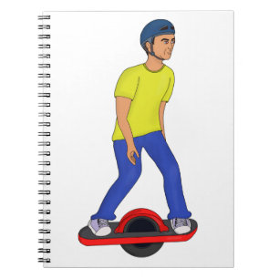 Onewheeling Dude Notebook