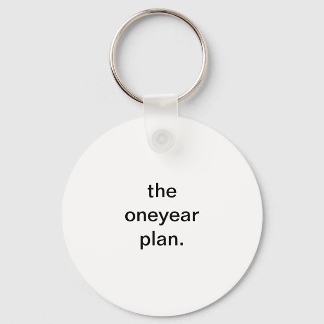 oneyear plan keychain (Front)
