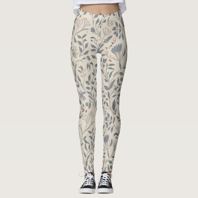 Onflora Floral Legging (Front)