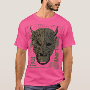 Oni Cyberpunk Samurai Arts For Bushido Warrior T-Shirt