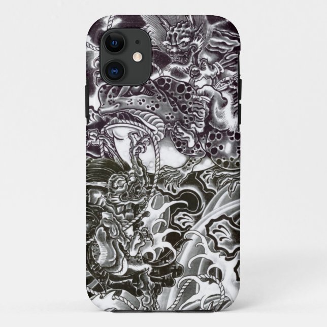 Oni Devils and Toad Case-Mate iPhone Case (Back)
