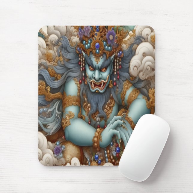 Oni Fortune  Mouse Pad (With Mouse)