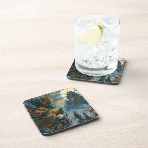 Oni Jinn Beverage Coaster