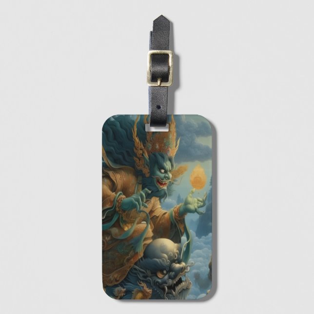 Oni Jinn  Luggage Tag (Front Vertical)