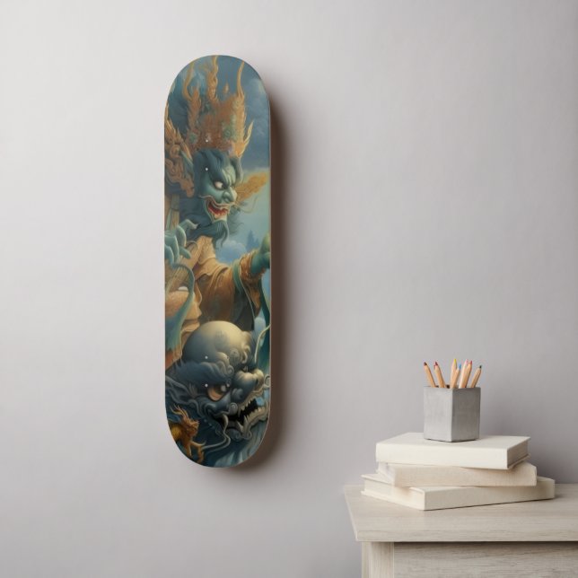Oni Jinn Skateboard (Wall Art)