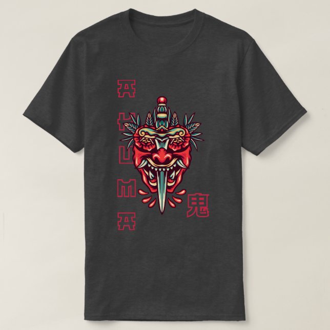 Oni Mask2 T-Shirt (Design Front)