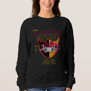 Oni Mask Japanese Culture - The Bushido Spirit Sweatshirt