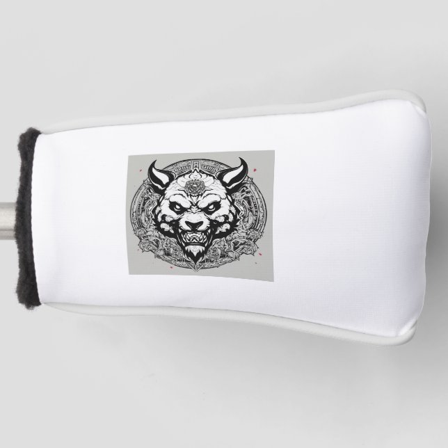  Oni Panda Essence Logo Tee Golf Head Cover (Front)