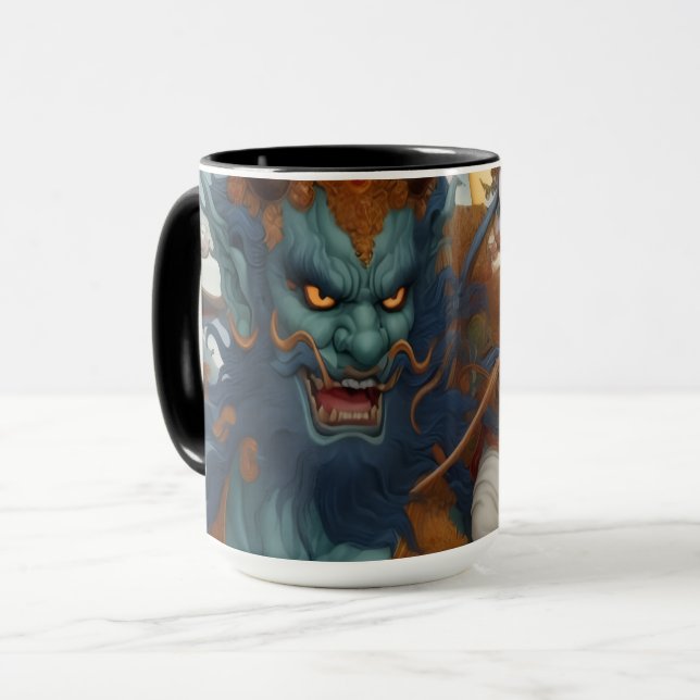 Oni Rider  Mug (Front Left)