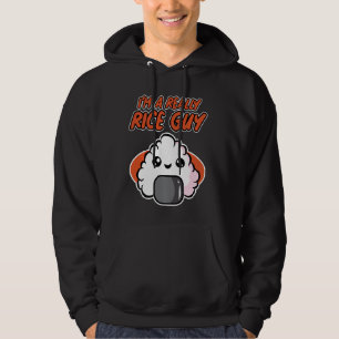 Onigiri For Men & Women I'm A Really Rice Guy Hoodie