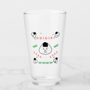 Onigiri Koro Koro (the Rolling Rice Balls) Glass