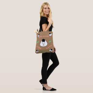 Onigiri  Koro Koro (the Rolling Rice Balls) Tote Bag