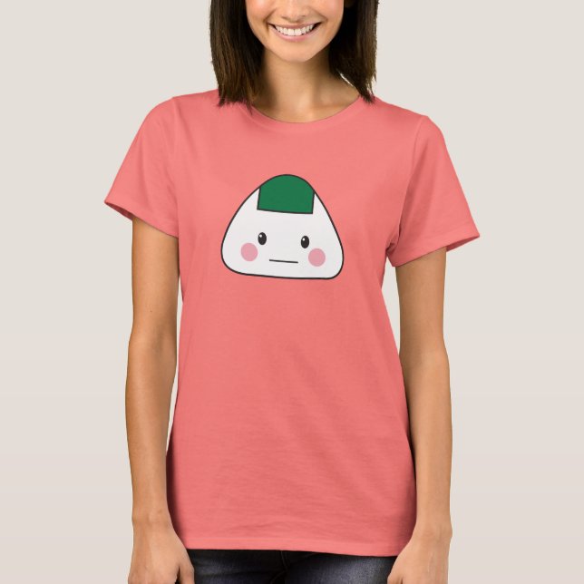 Onigiri omusubi Japanese rice ball seaweed nori T-Shirt (Front)